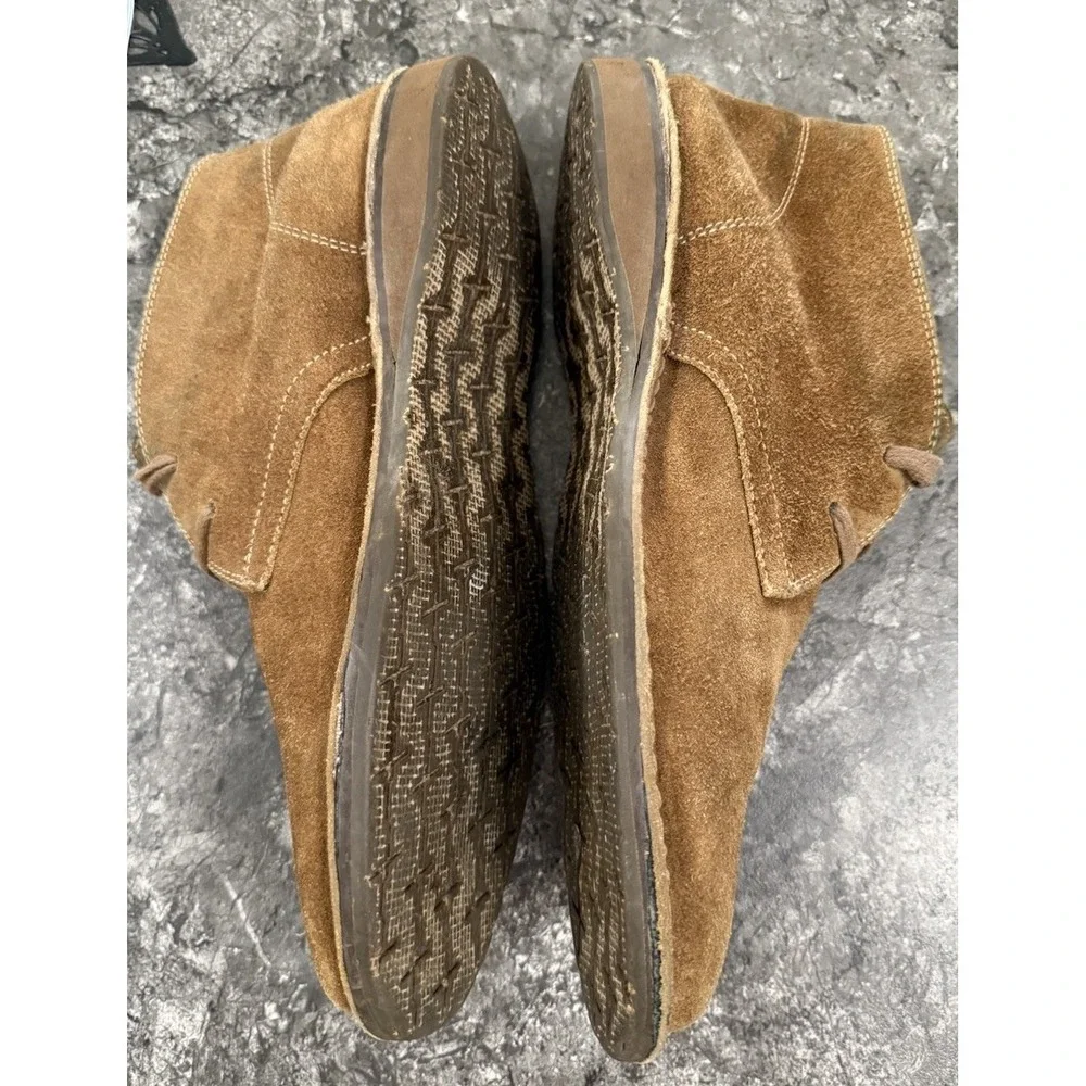 Aston Grey Boots Men Sahara Suede‎ Chukka Casual Ankle Boots Tan Sz 10.5